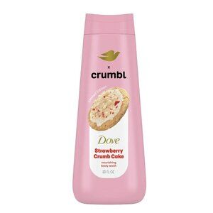 new! Dove Crumbl Moisturizing Liquid Body Wash strawberry crumb cake, 20 oz